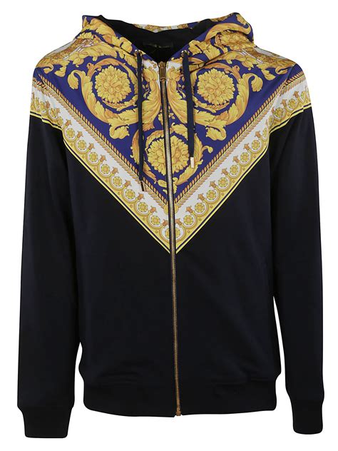 versace barocco hoodies|versace barocco shirt men's.